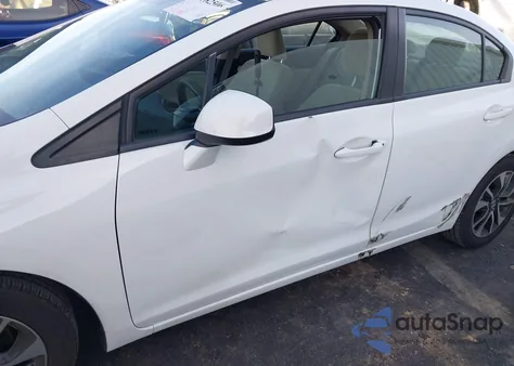 2013 Honda Civic Ex z USA, uszkodzony, nr VIN 2HGFB2F80DH540075